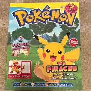 Pokémon Activity Book with Pikachu